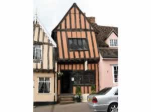 Crooked House in Lavenham near our Romantic, Luxurious Self-Catering, Dog-Friendly Holiday Cottages in the Heart of the Rural Suffolk Countryside