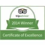 Tripadvisor Certificate of Excellence awarded to Woodfarm House & Barns - Luxurious and Romantic, Self-Catering, Dog-Friendly Holiday Cottages in the Heart of the Rural Suffolk Countryside