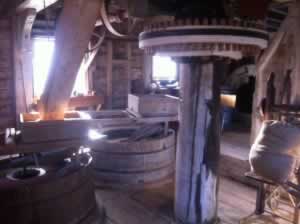 The working mill at Anglesey Abbey - A great day out from our romantic self-catering Suffolk Holiday Cottages