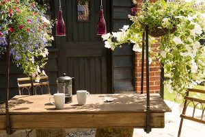 Enclosed gardens in all our luxury holiday cottages in Suffolk