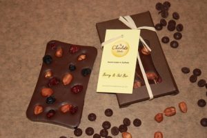 Handmade Chocolate berry and nut bars