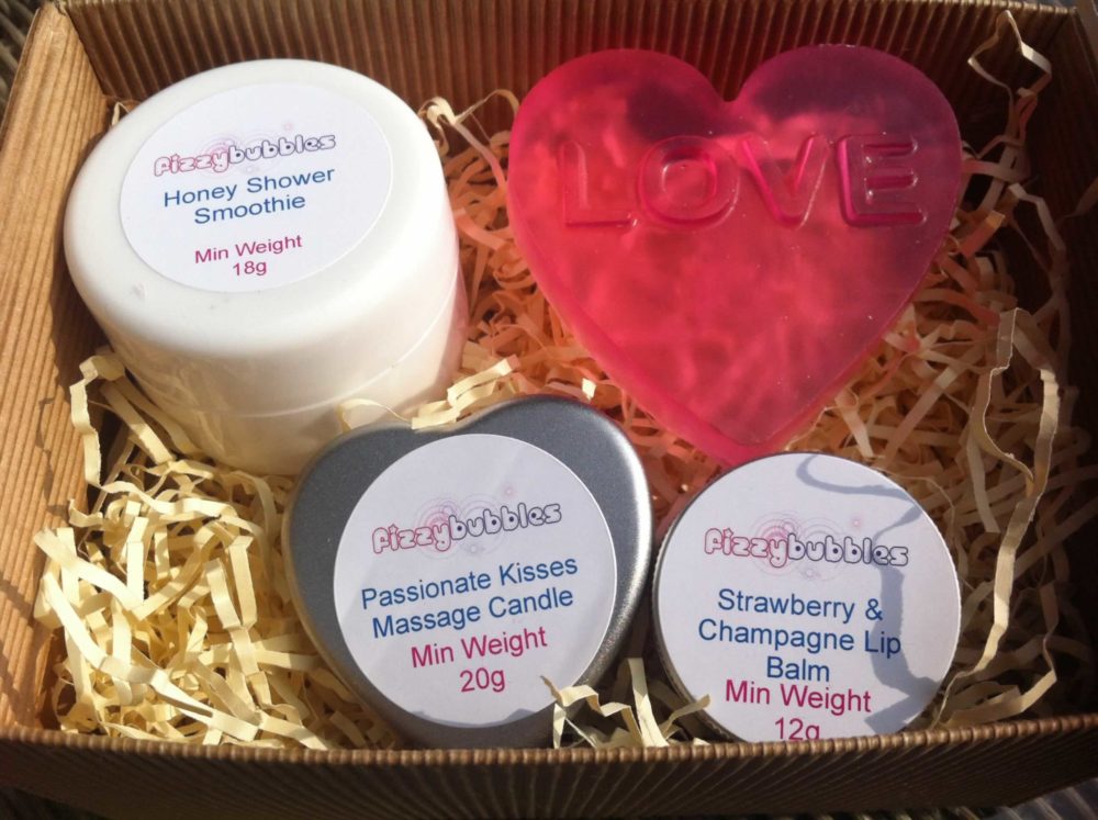 Hand made romantic gift sets