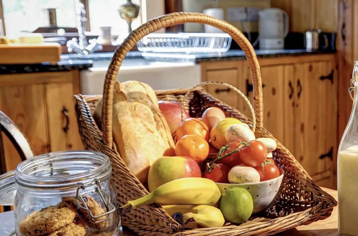 Suffolk Breakfast Basket at Woodfarm
