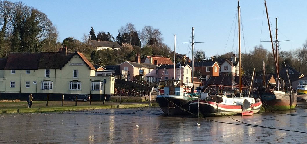 Pin Mill is a popular choice with our Suffolk holiday cottage guests