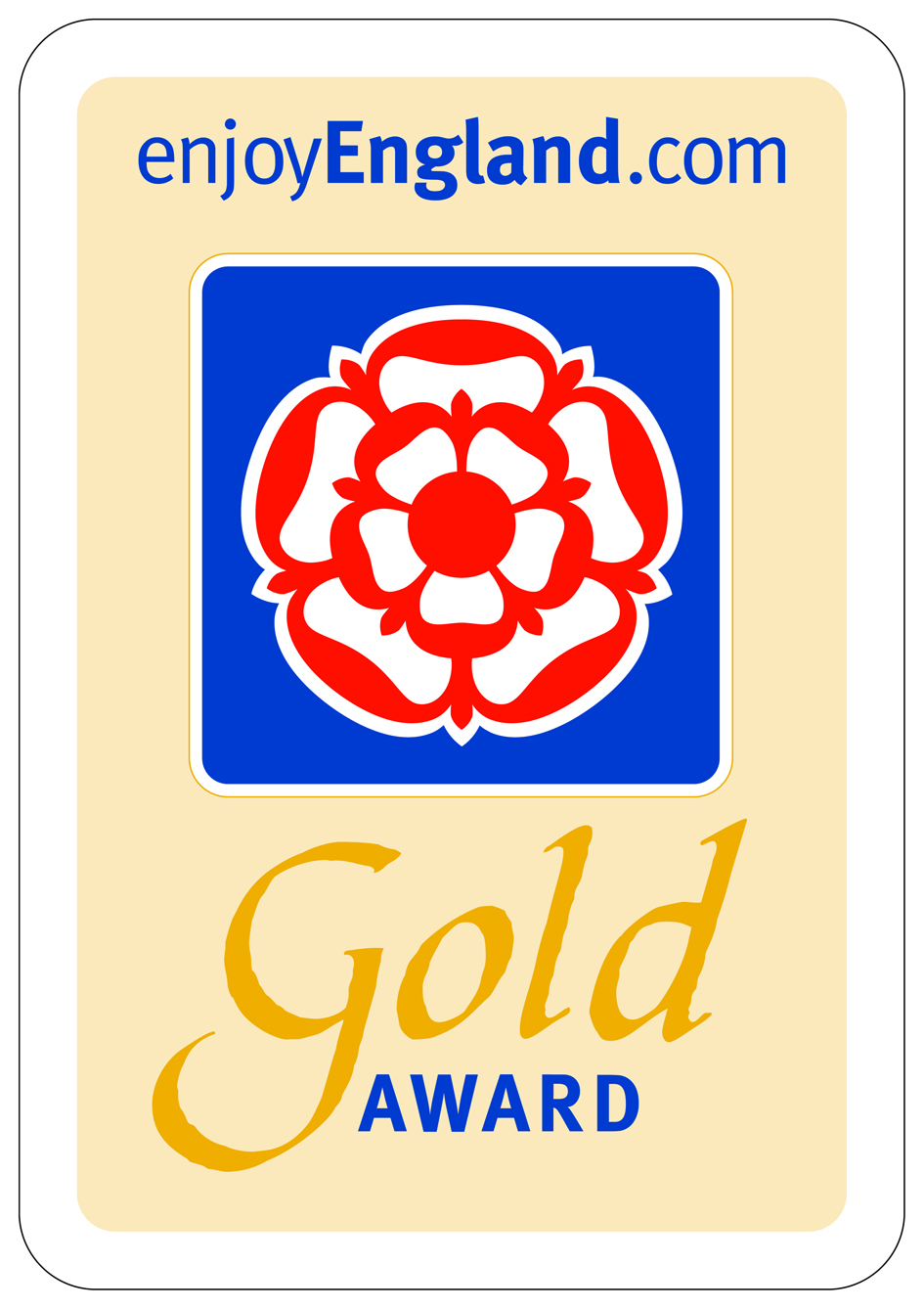 Visit England Gold Award for our Suffolk holiday cottages