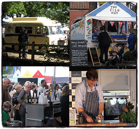 Aldeburgh food & drink festival demo's from our luxury holiday cottages in Suffolk