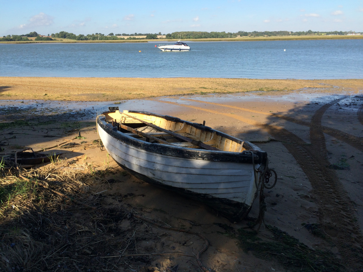 River Deben near our Suffolk holiday cottages