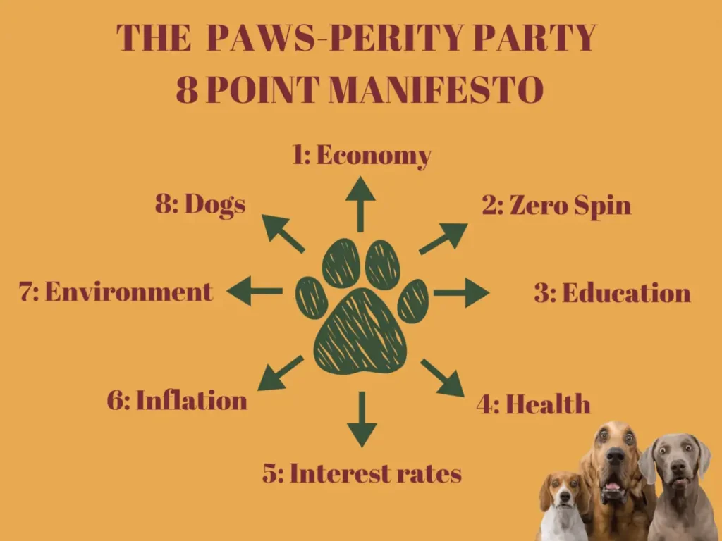 The Paws-perity party manifesto