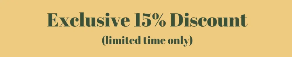 15% discount