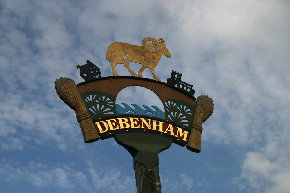 The Debenham Village Sign