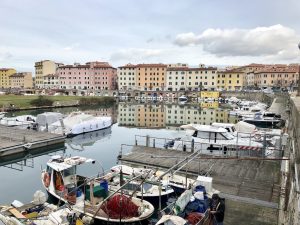 The Port of Livorno, near our Holiday Cottage in Tuscany