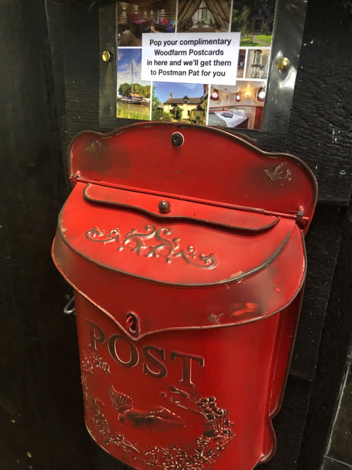 suffolk holiday postcards postbox