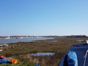 Yachts on the River Deben