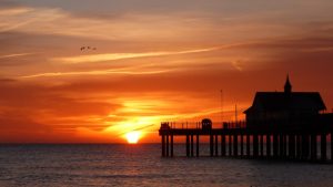 Southwold pier in Suffolk.