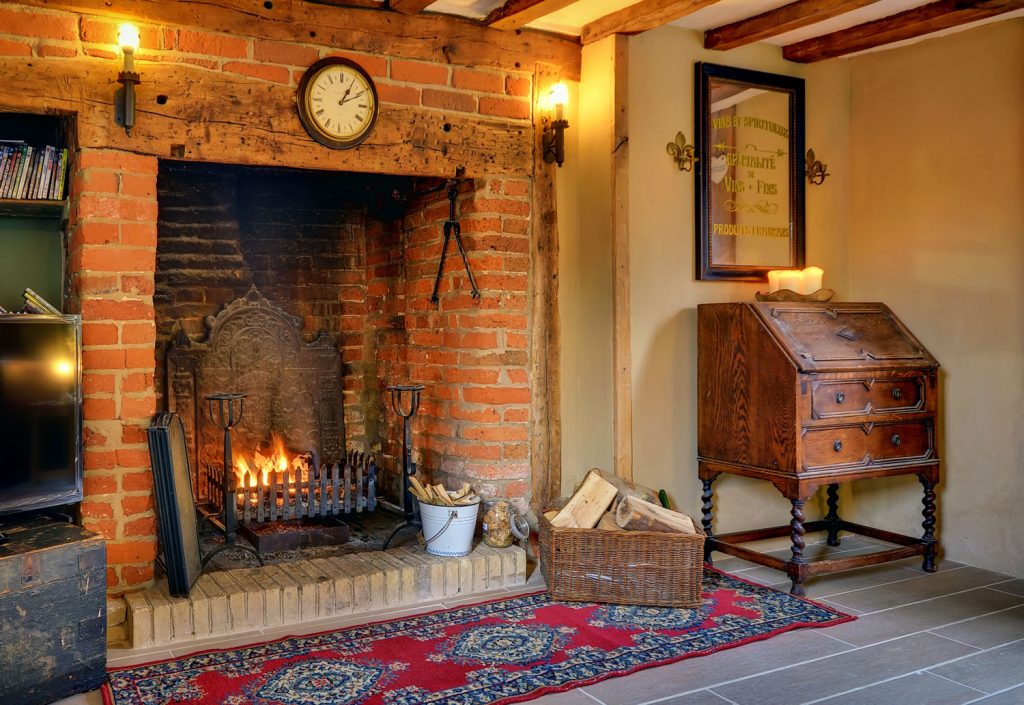 Woodfarm House fireplace