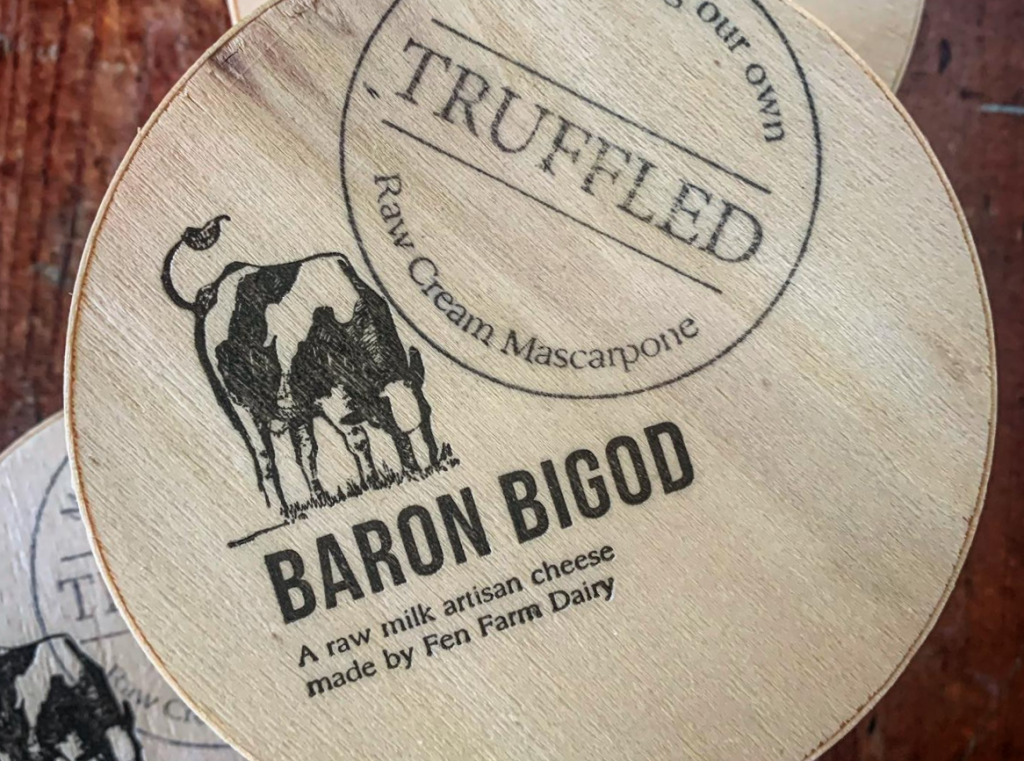 Baron Bigod - Locally produced 'Suffolk Brie' in our Suffolk Cheeses competition