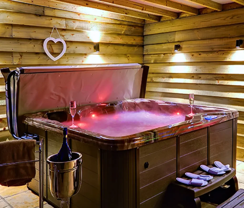 cottage hot tub