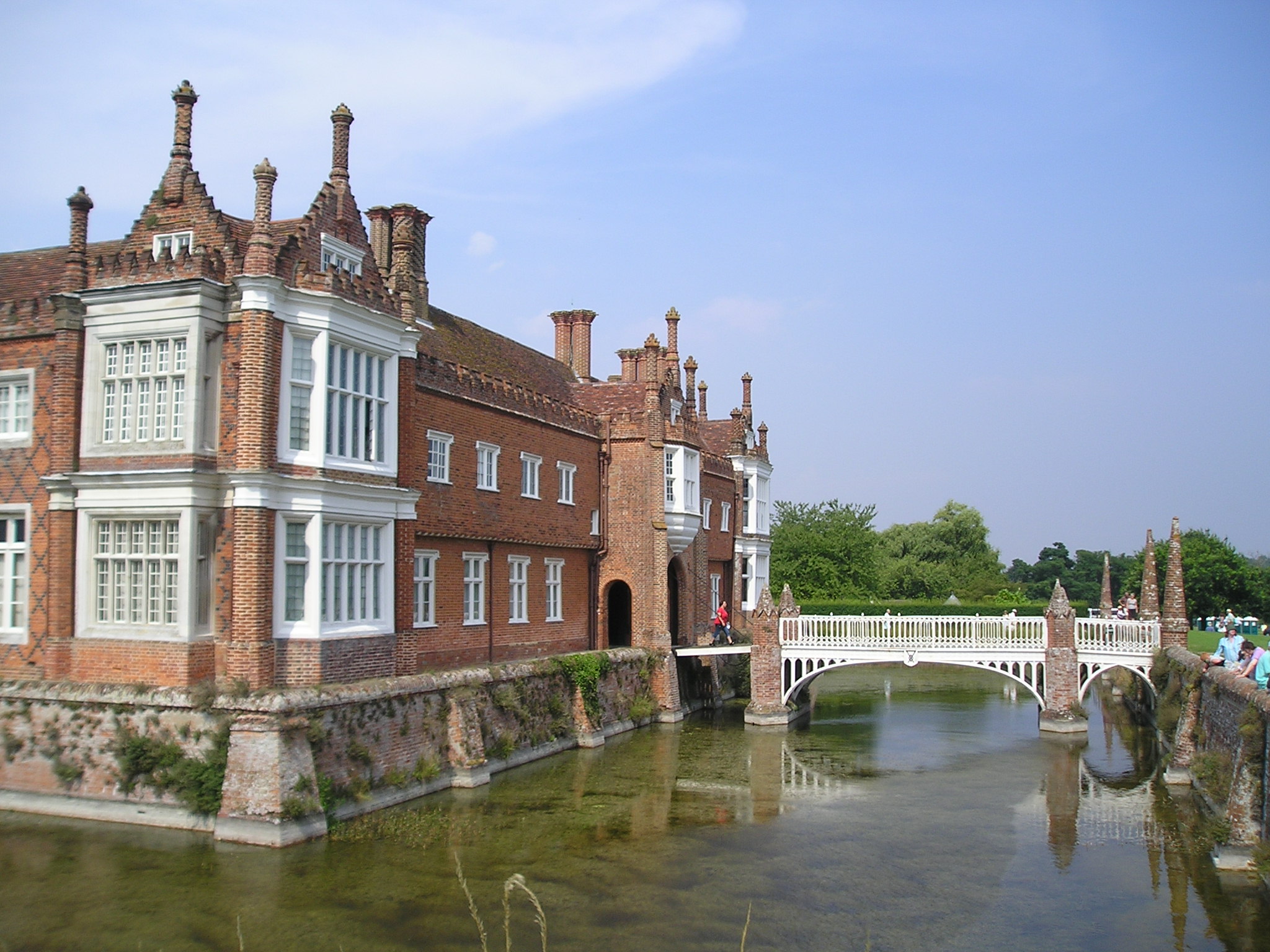 Helmingham Hall and its moat