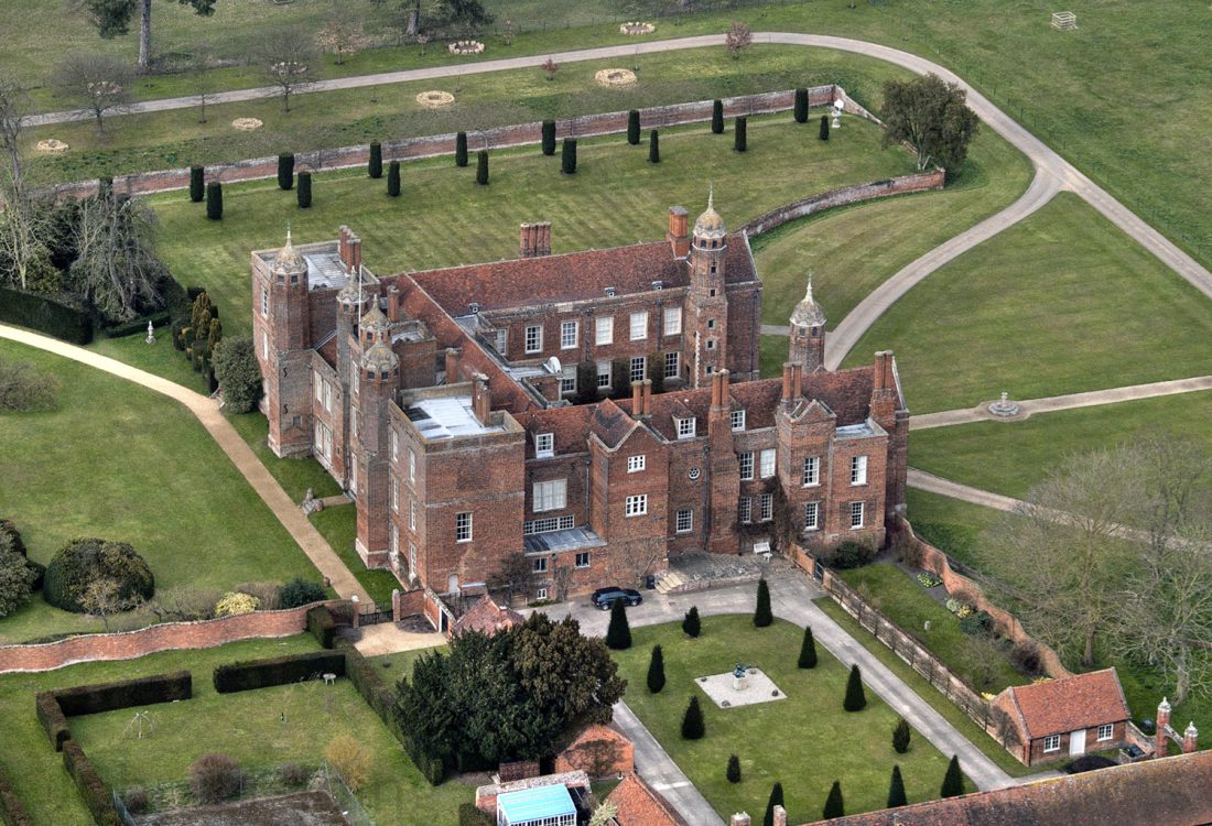 Meldford Hall from above