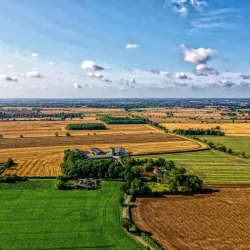Suffolk as seen from above