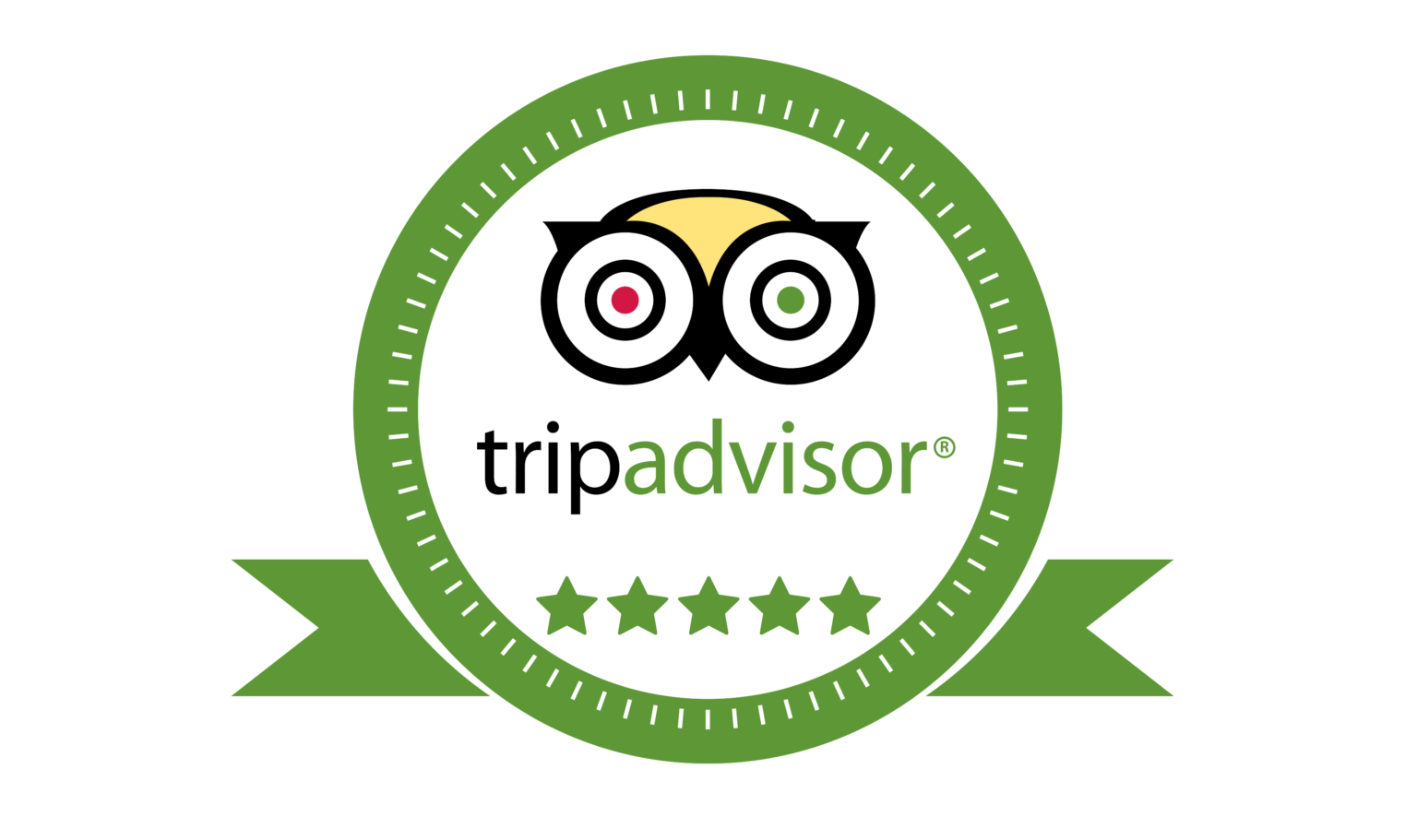Trip Advisor Logo - Five Stars 