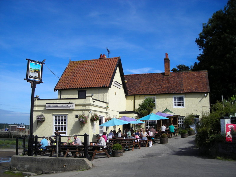 External view of the Butt and Oyster pub