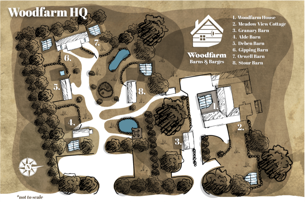 Woodfarm HQ site plan