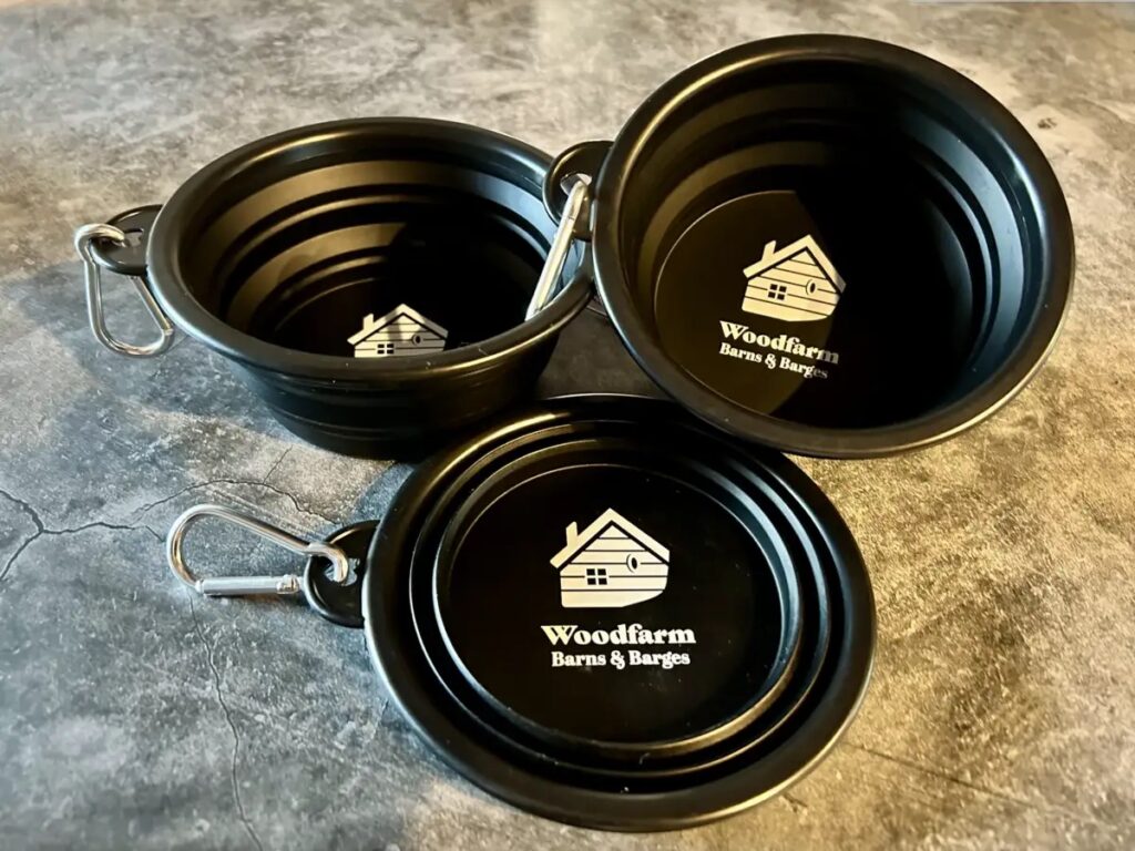 Woodfarm Travel Dog Bowls