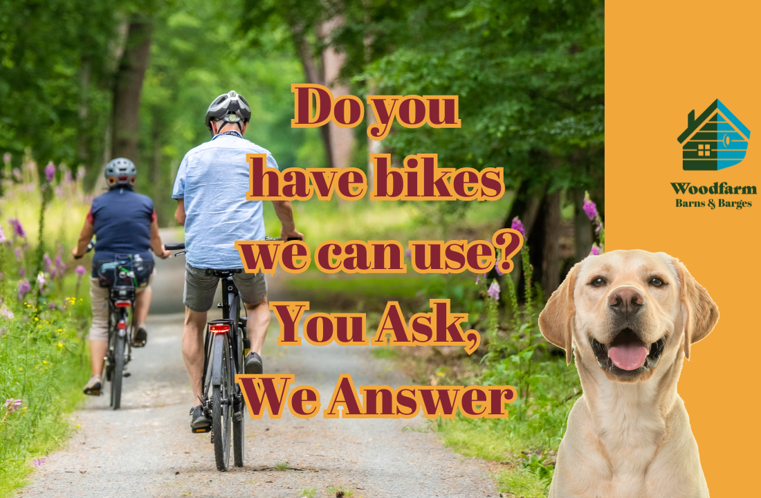 Do you have bikes we can use? You Ask, We Answer