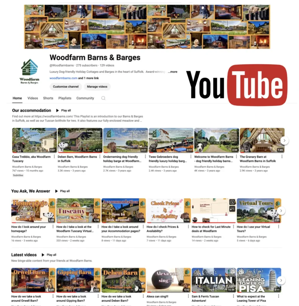 Woodfarm Youtube Channel