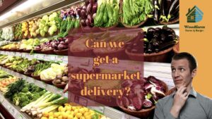 Can we get a supermarket delivery at your Barns & Barges?