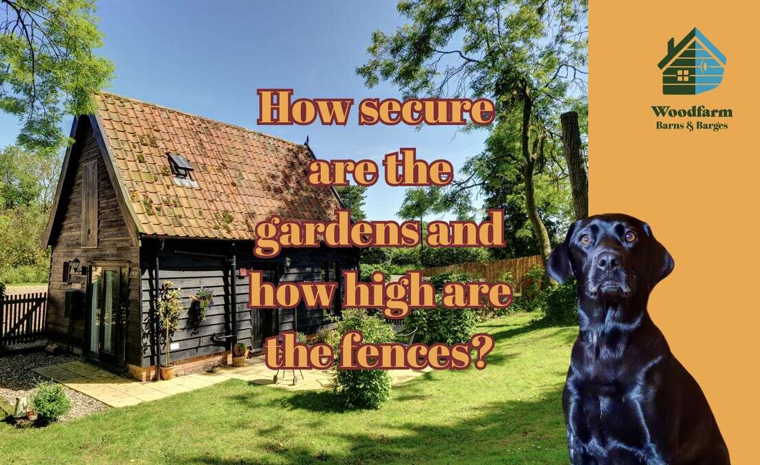 How high are fences and gates, and how secure are the gardens?