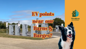 EV points near our Barns & Barges