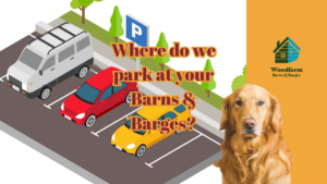 Where do we park at your Barns & Barges?