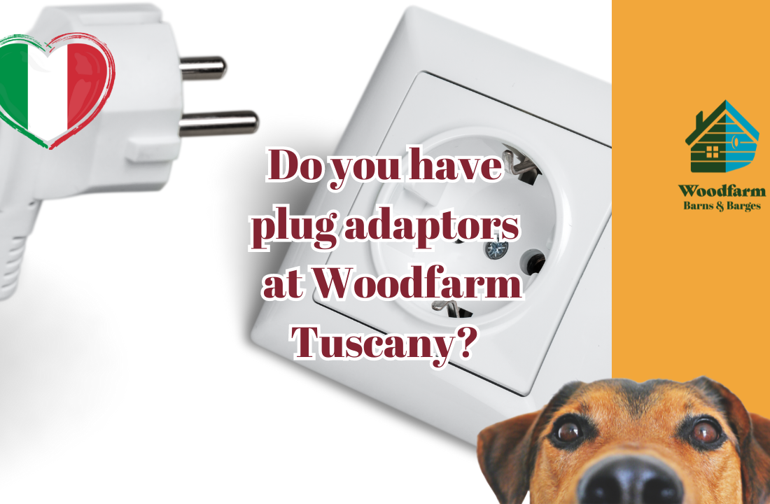 Do you have plug adaptors at Woodfarm Tuscany?