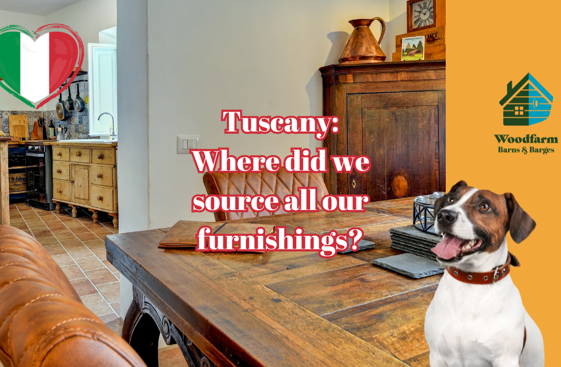 Tuscany: Where did we source all our furnishings?