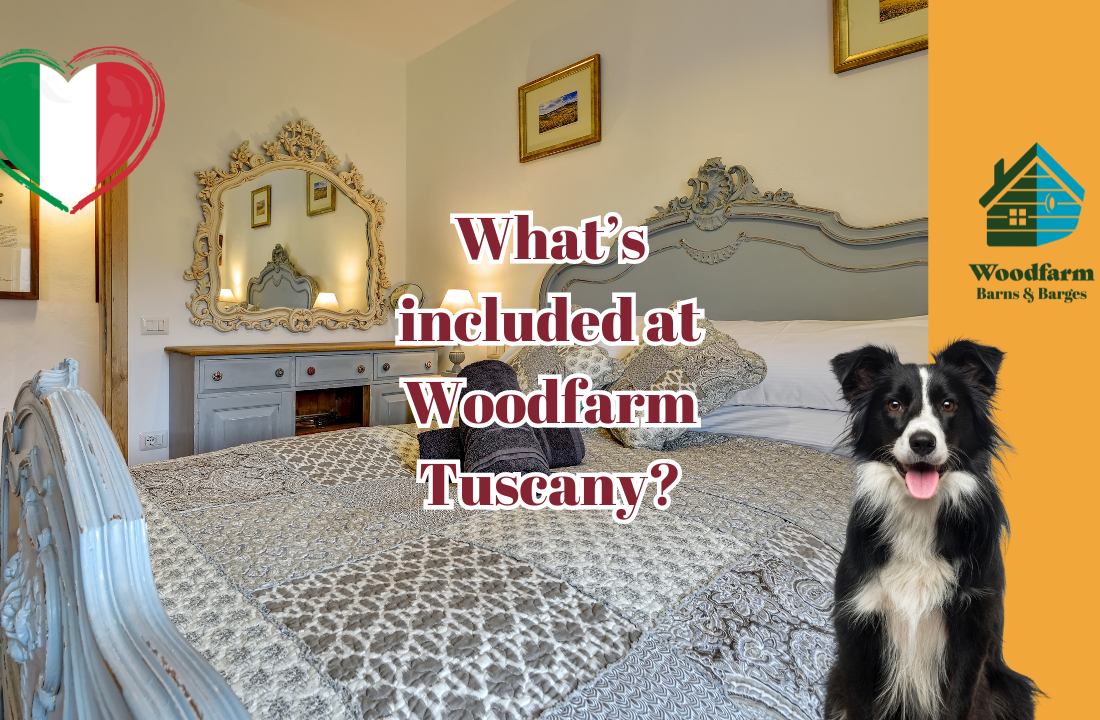 What’s included at Woodfarm Tuscany?