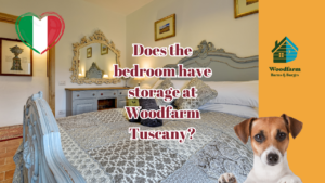 Does the bedroom have storage at Woodfarm Tuscany?