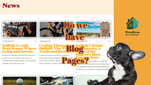 Do we have Blog Pages?