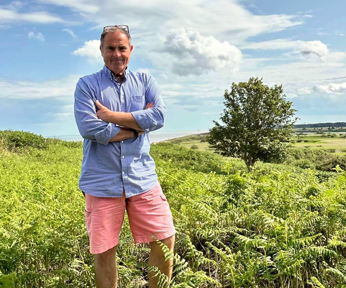 Carl Scott, the owner of Woodfarm.