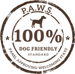 An award won by Woodfarm Barns. Dog friendly accommodation in Suffolk